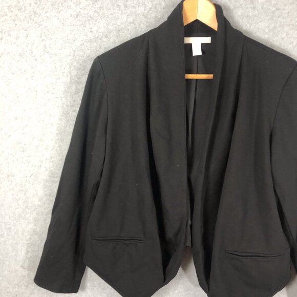 Chico's Black Open Blazer Size 3 / XL - Picture 2 of 5